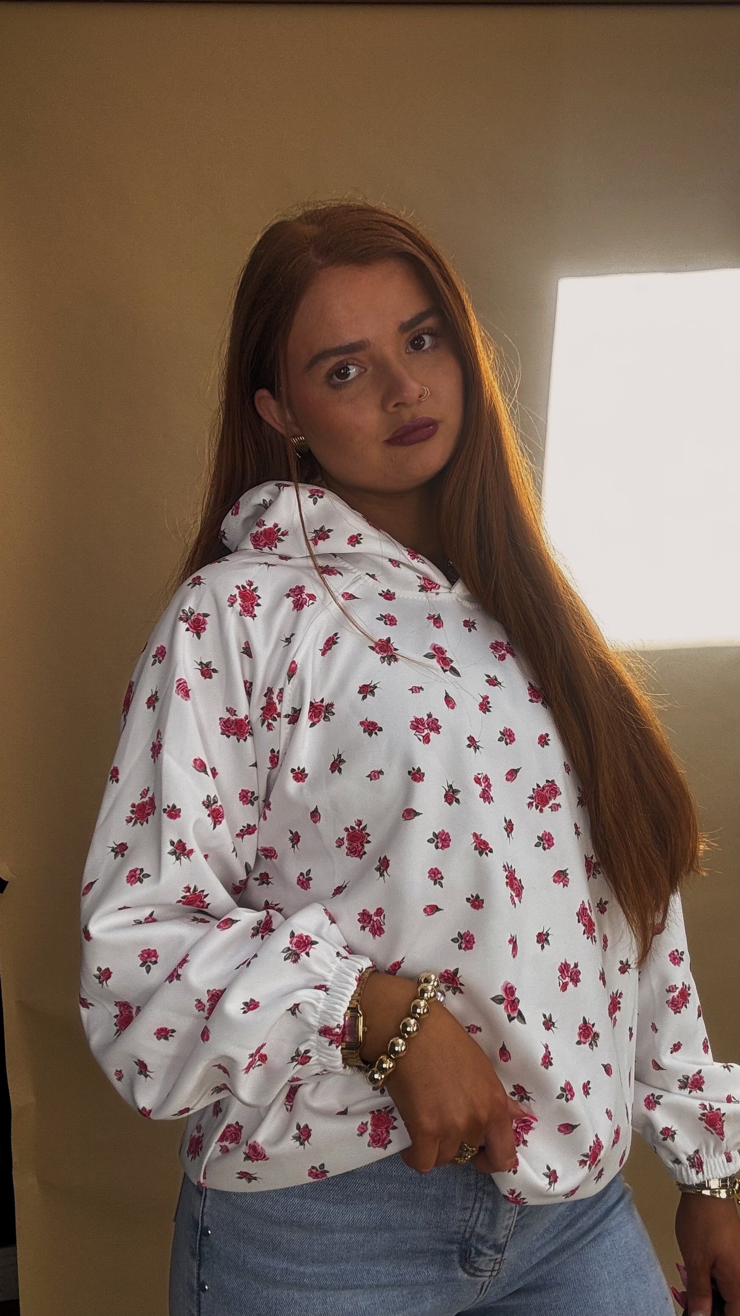 Rose hoodie