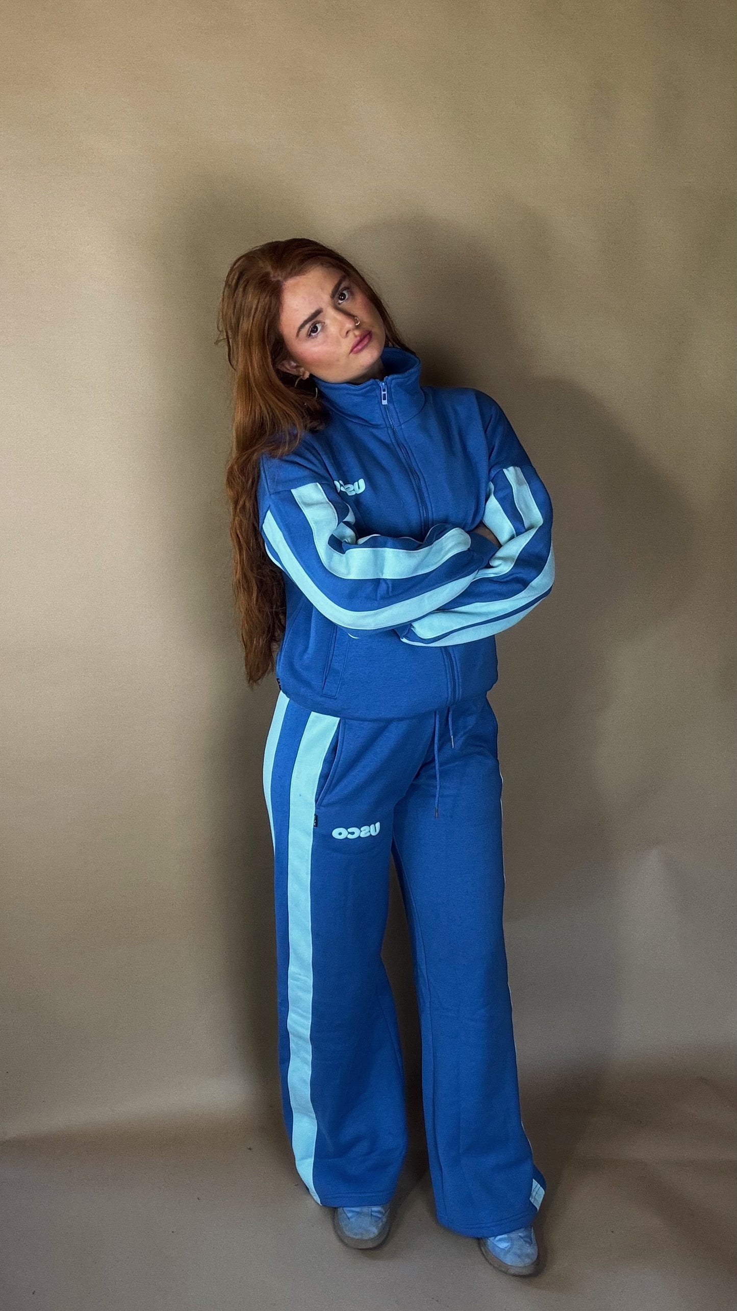 Storm 80% cotton SET fleece line set *oversize, size down*