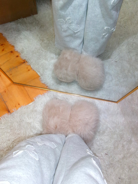 Holly Extra Fluff Memory Foam Slippers *size up*