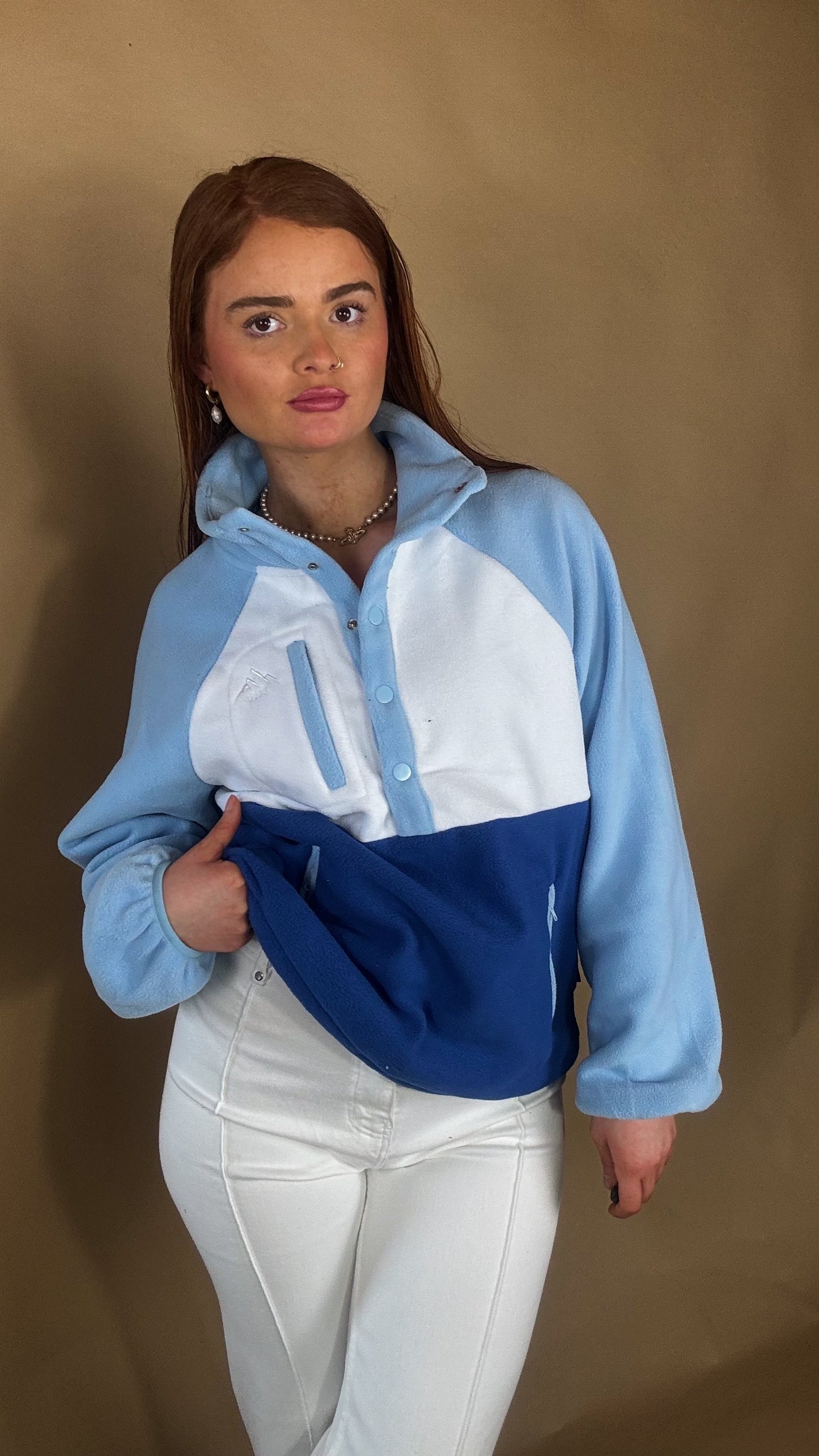 Harley Balloon Sleeve fleece (pockets + drawstring)