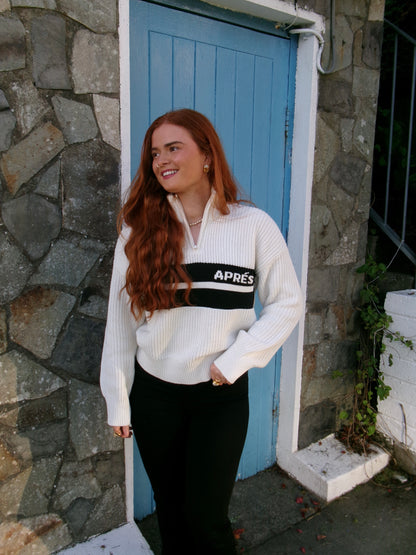 Jamie Knitwear Half Zip *made with recycled cotton*