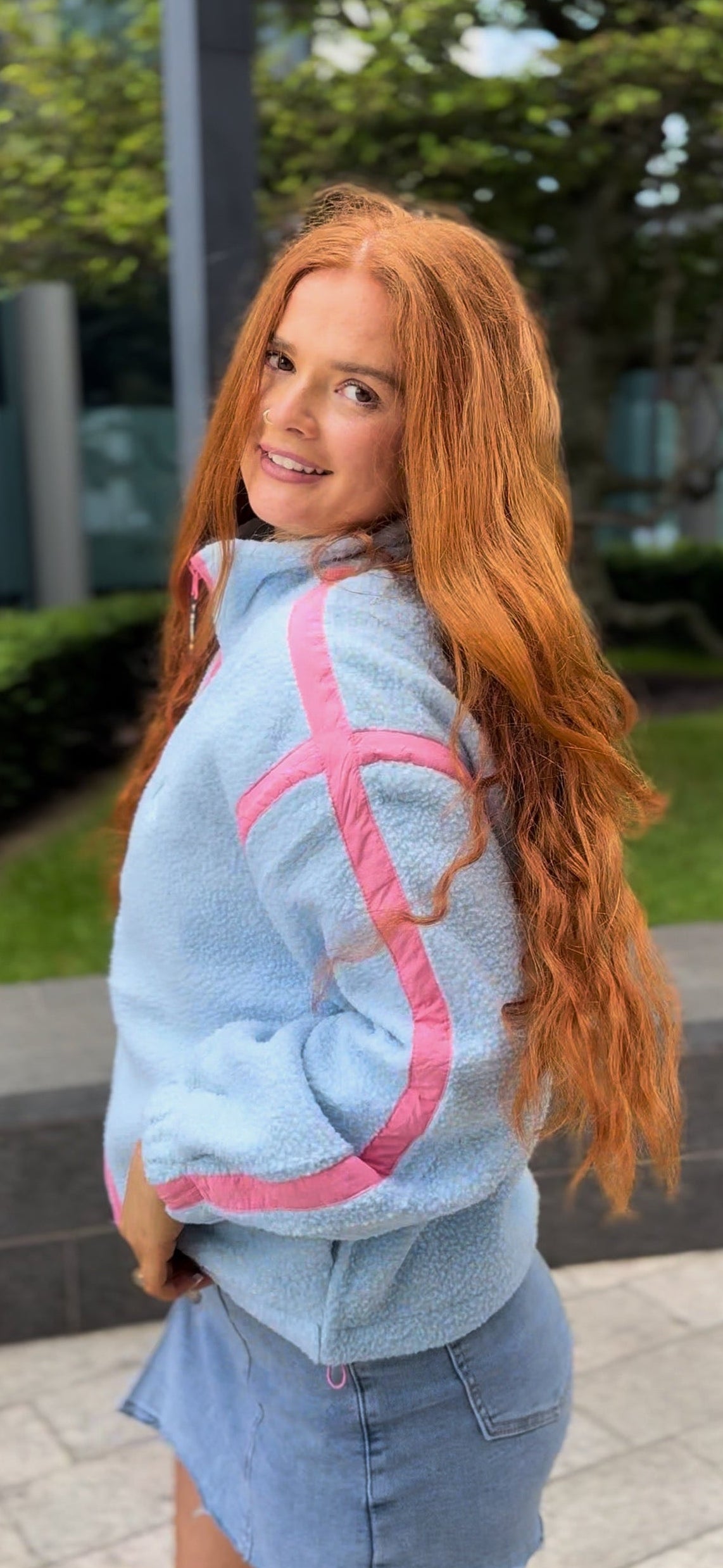 Ivy Full Zip Fleece (Pockets + Drawstring)