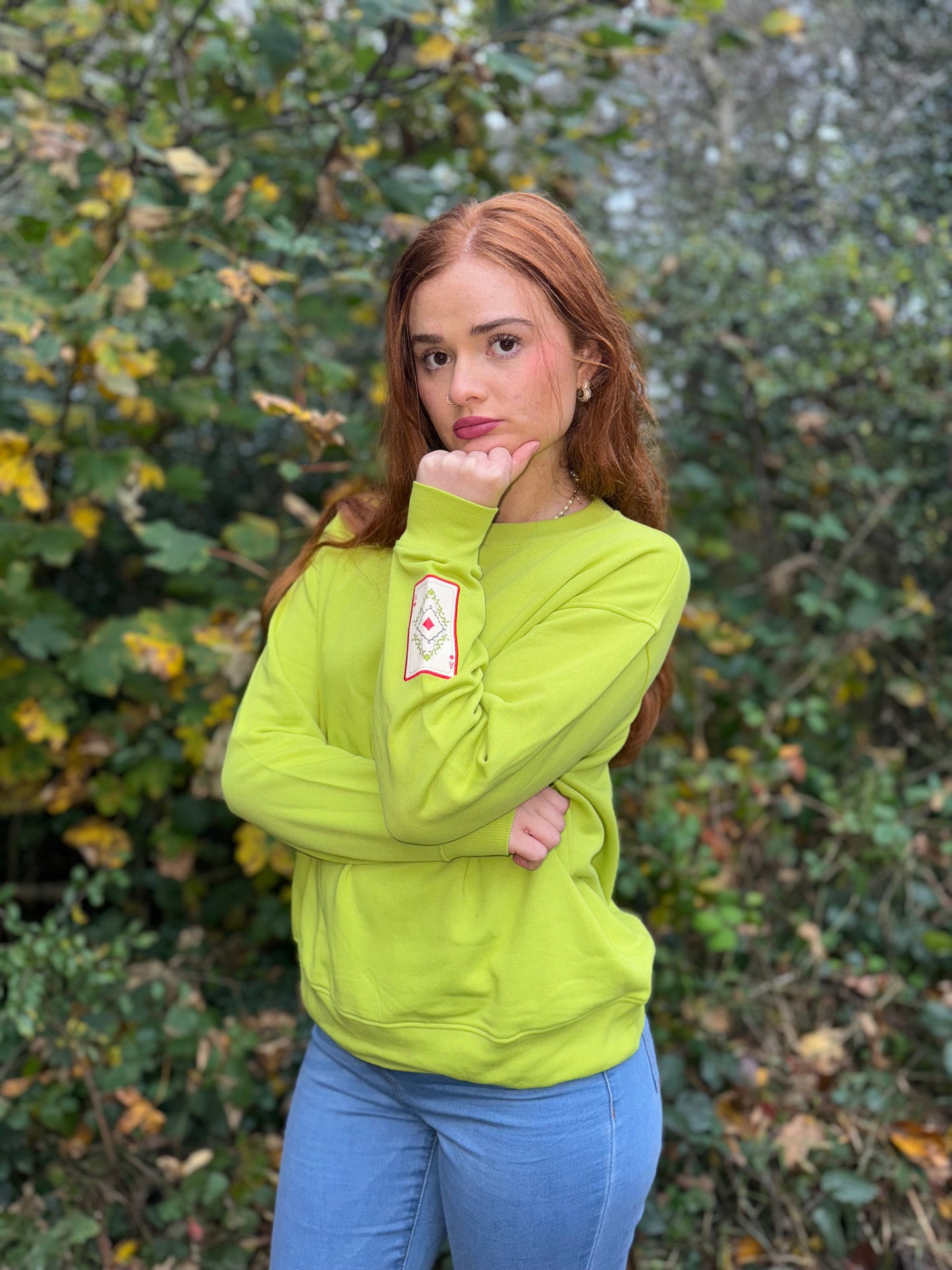Ace Lime Crew Neck