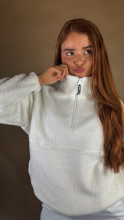 Isla Half Zip + pockets + drawstring