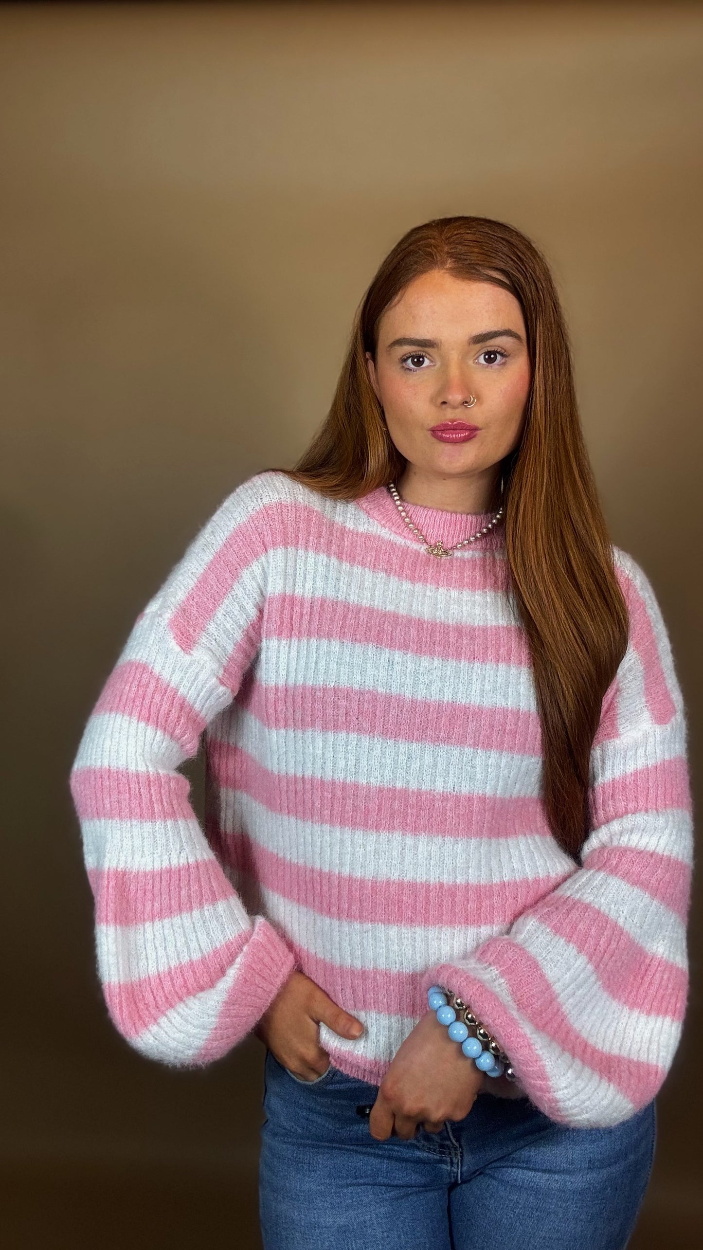 Saoirse Knitwear. ULTRA Balloon sleeve. Made in Italy