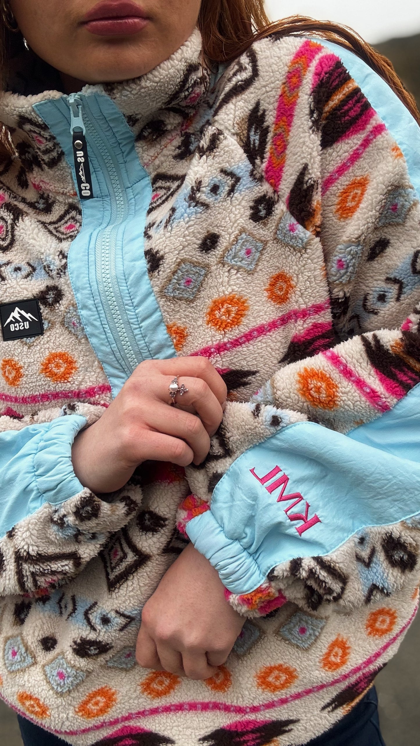 KML x USCO LIMITED EDITION.*oversize* Ultra soft fleece. Pockets AND draw string