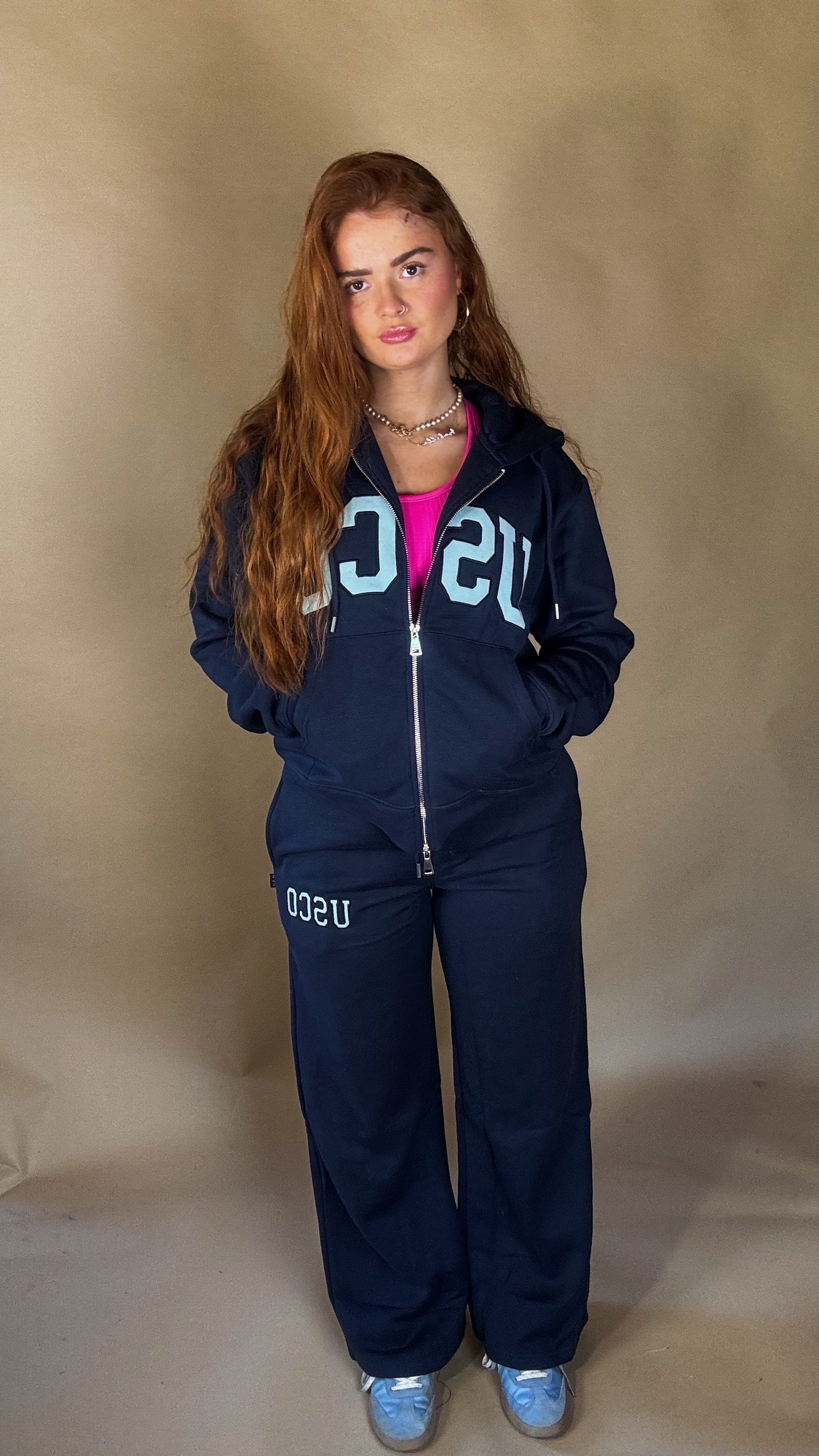 Alyssa 80% cotton SET fleece line set *oversize, size down*