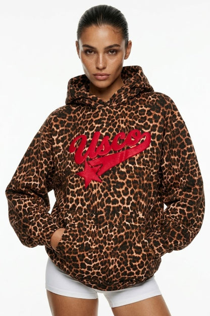 Heather 80% cotton hoodie