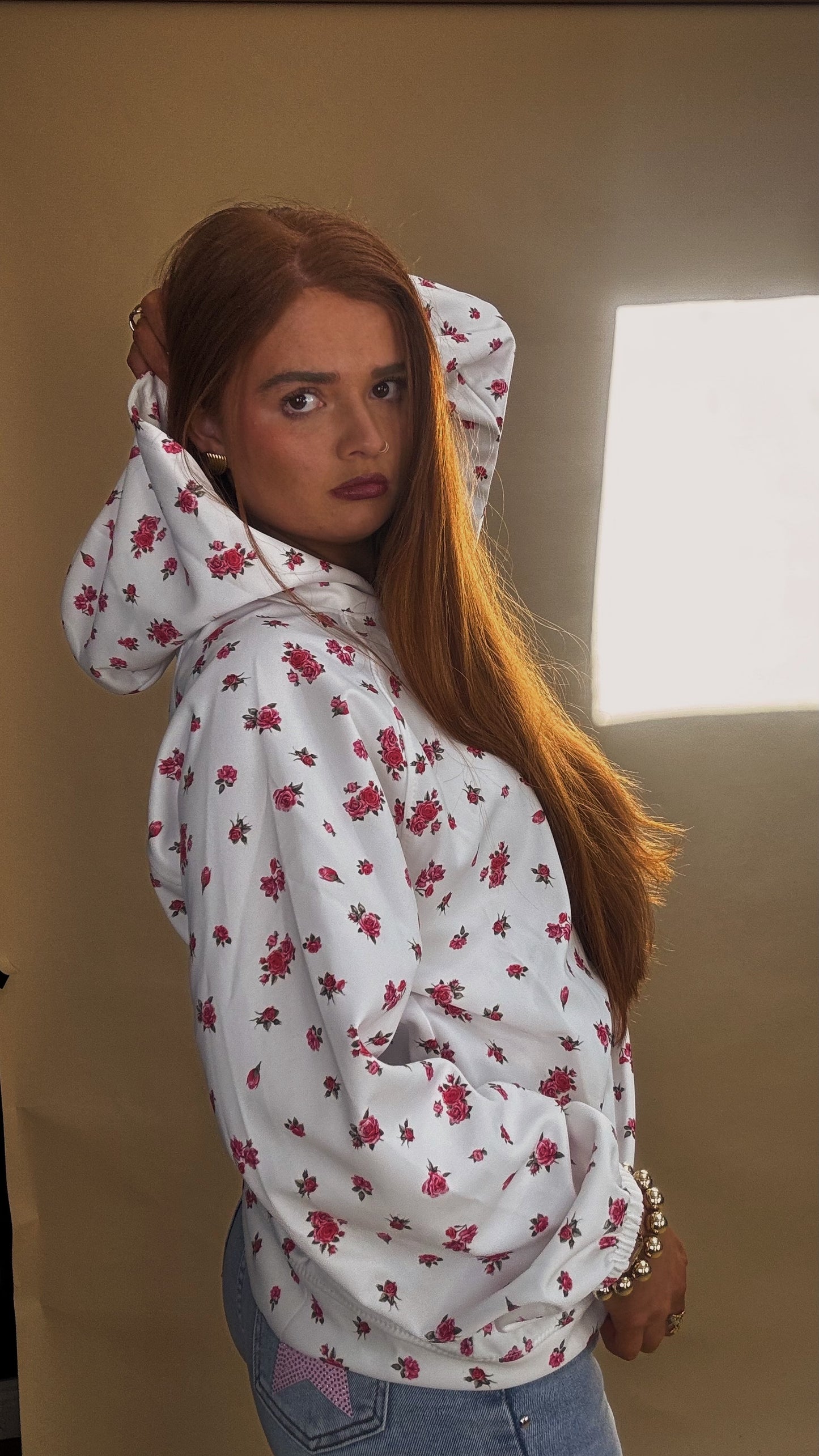 Rose hoodie