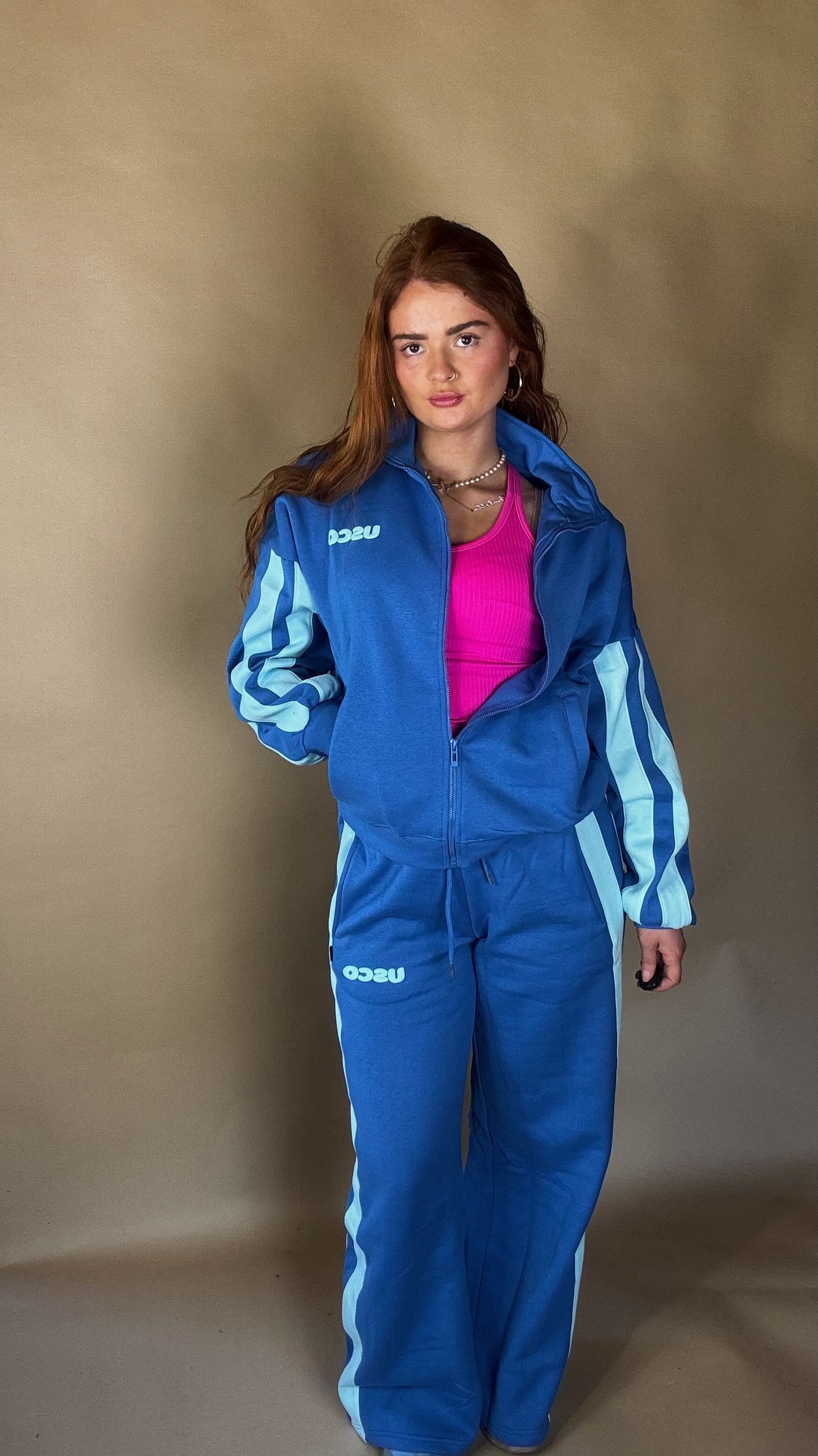 Storm 80% cotton SET fleece line set *oversize, size down*