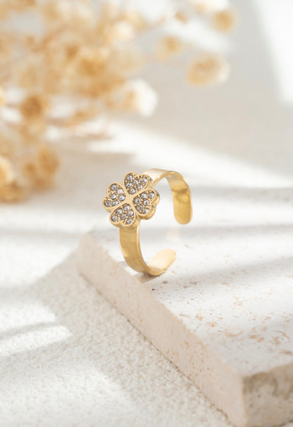 Four Leaf Clover Ring