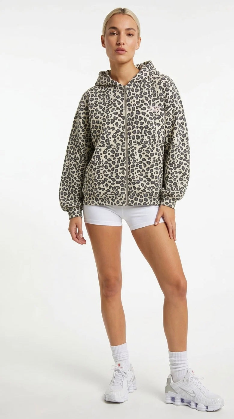 Kelsey 80% cotton Fleece Line Hoodie