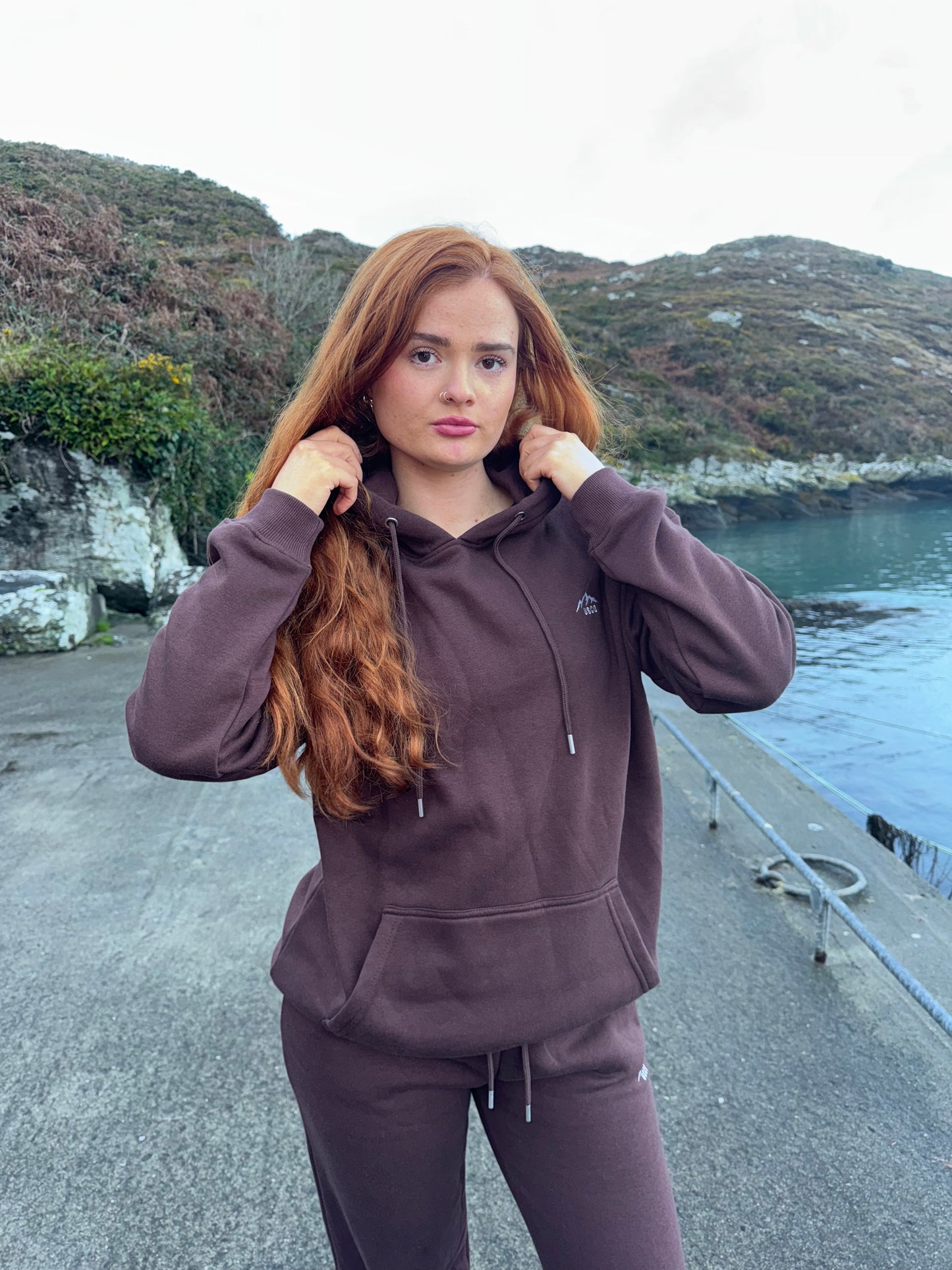 Blair Brown 80% cotton fleece line set