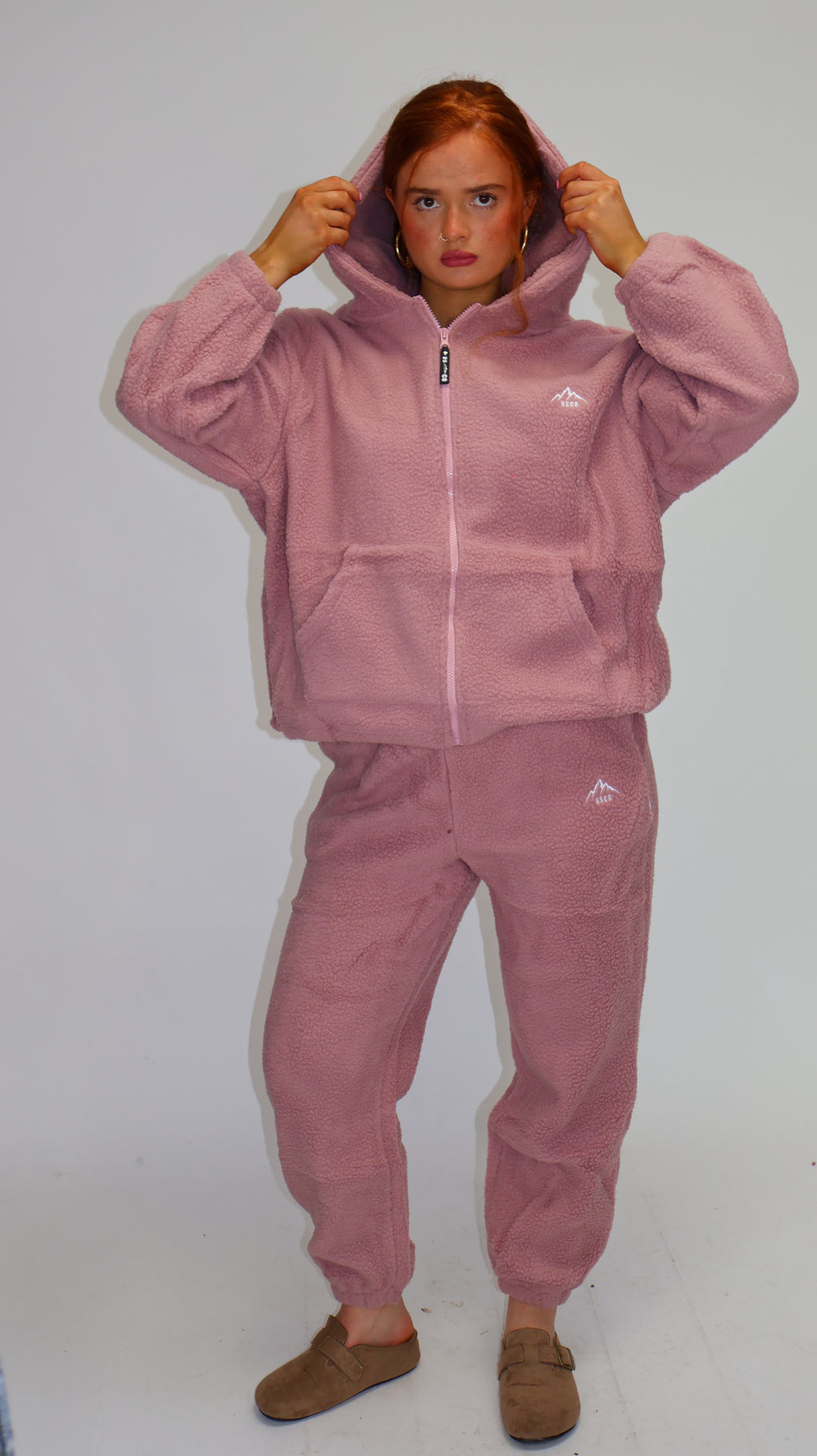 Laila Lavender Fleece Teddy Bear Set