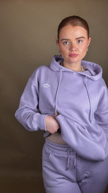 Sadie 80% cotton SET *oversize hoodie* size down