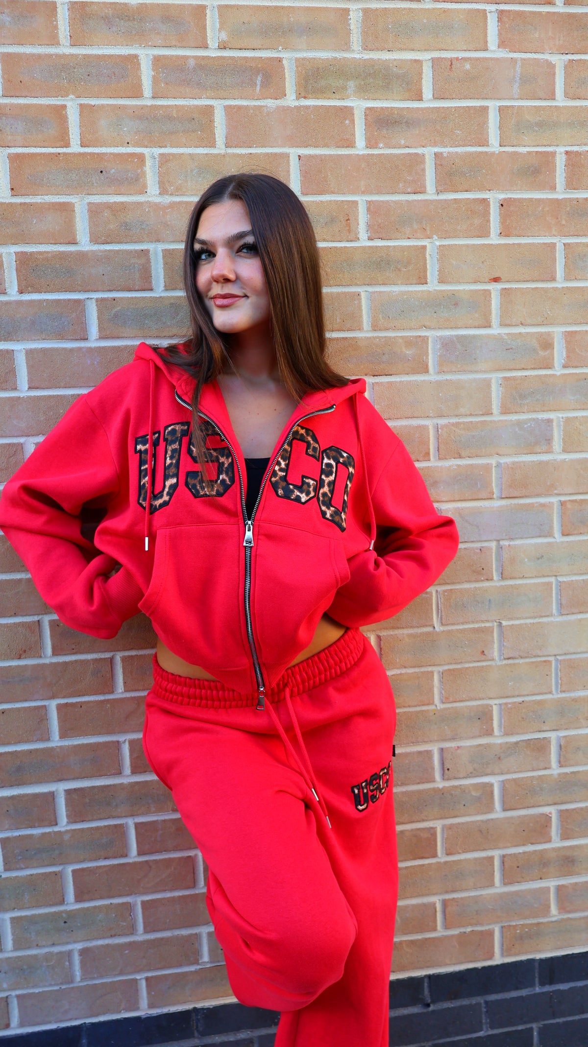 Emilia 80% cotton fleece set