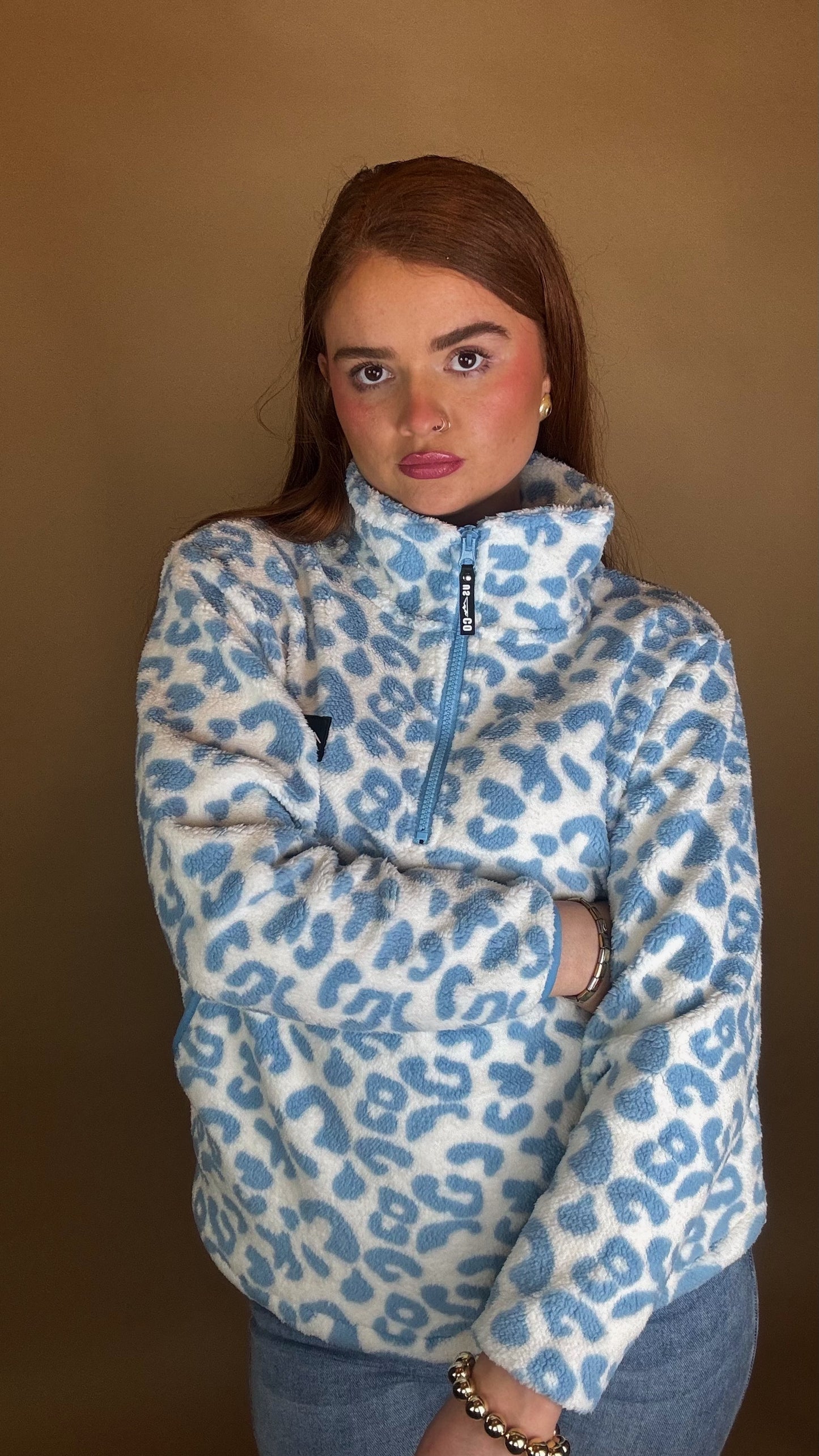 Esme ultra soft fleece. Pockets & draw string