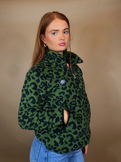 Bronwen leopard fleece *ultra soft*
