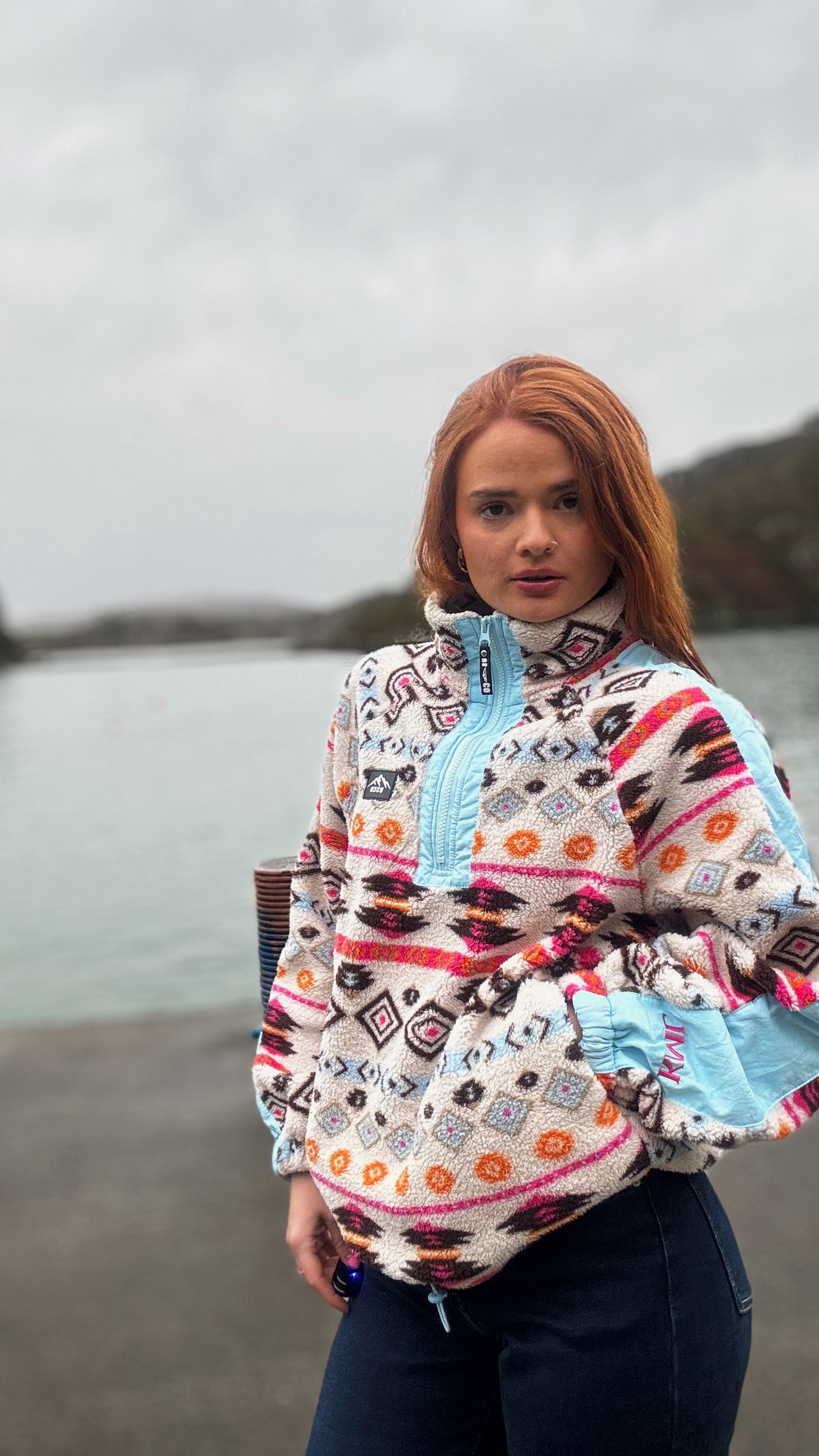 KML x USCO LIMITED EDITION.*oversize* Ultra soft fleece. Pockets AND draw string