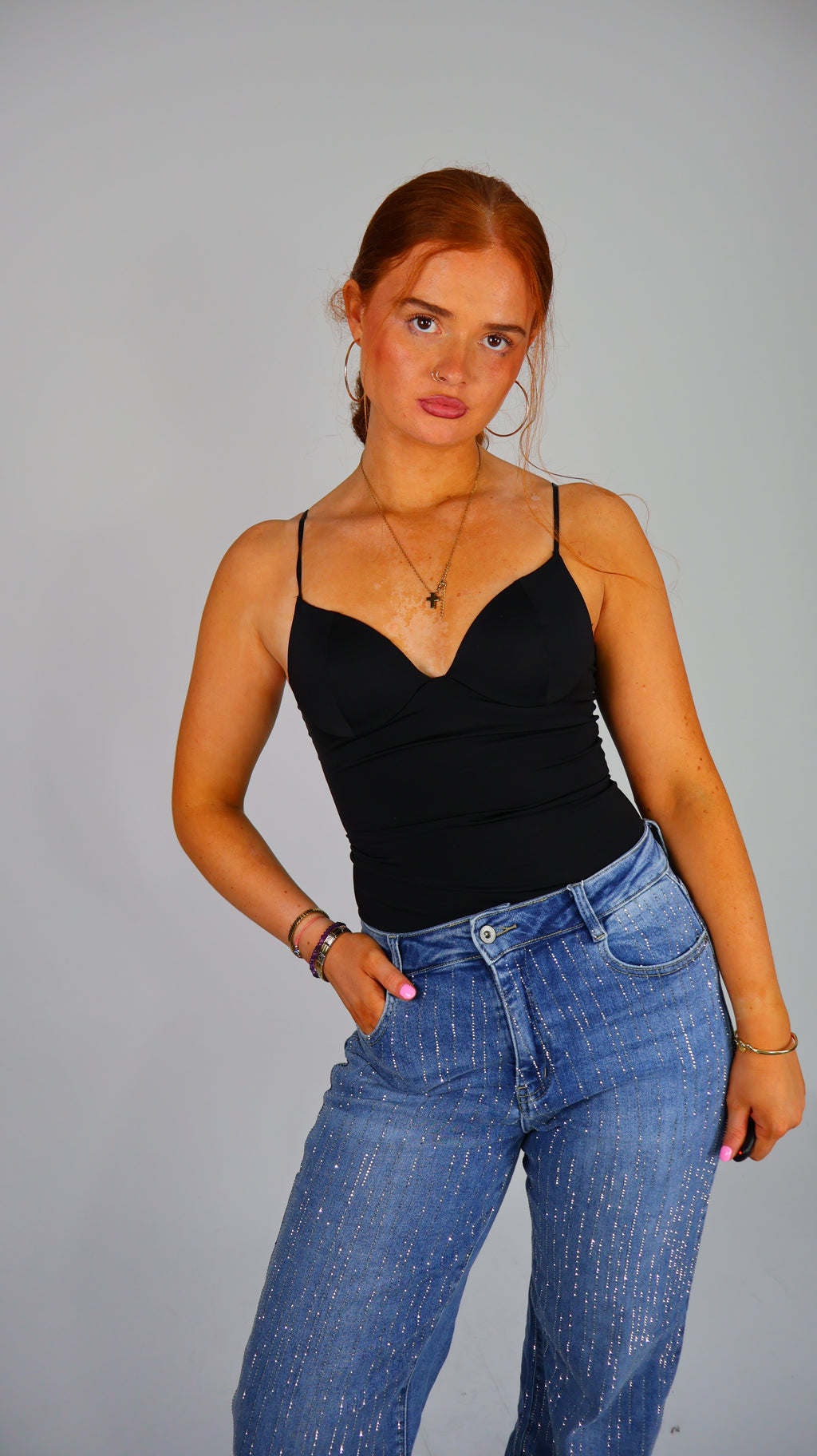 Cathy Sparkle Super Stretch denim jeans