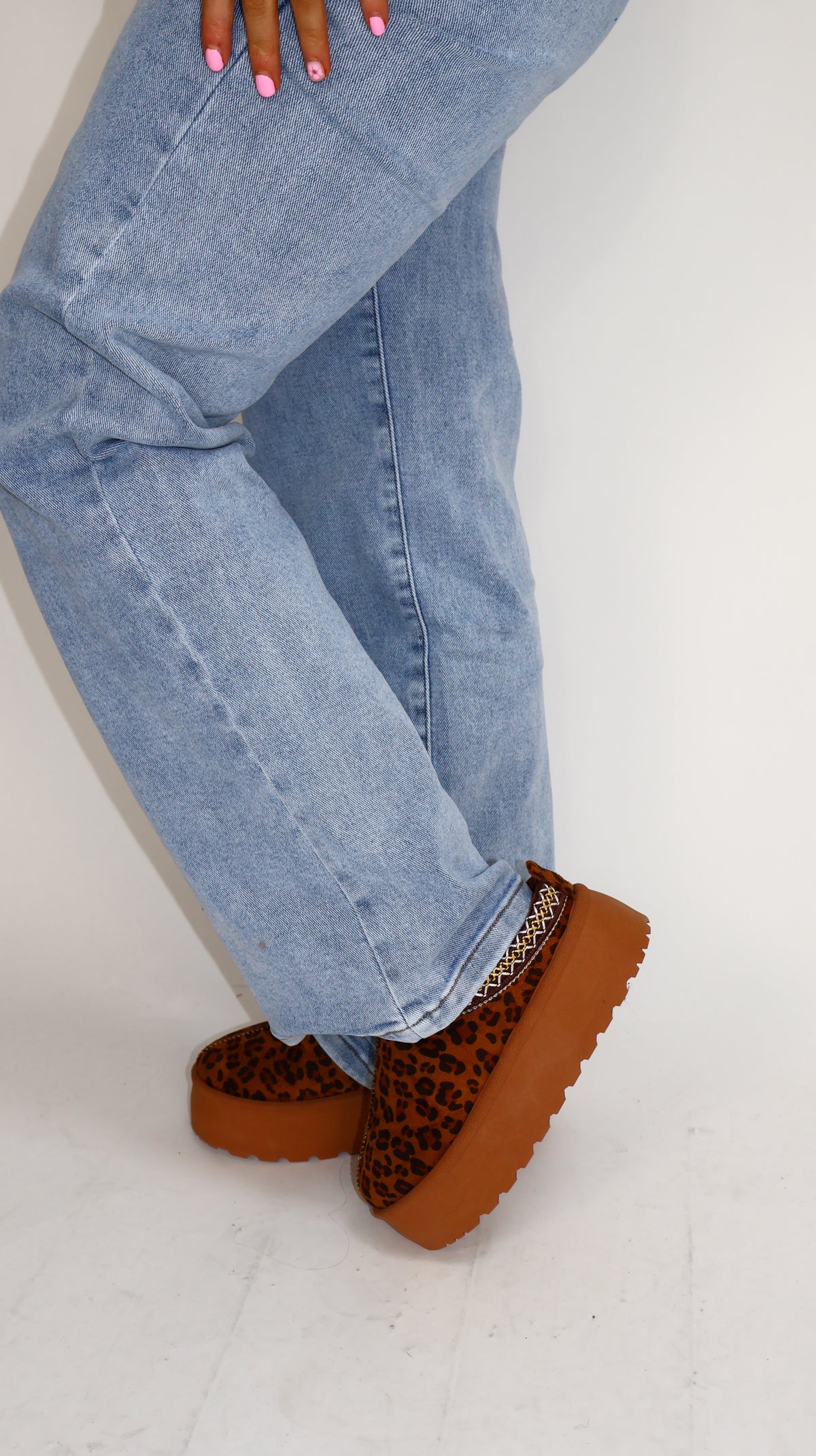 Alexia Ultra Platform Leopard Boots