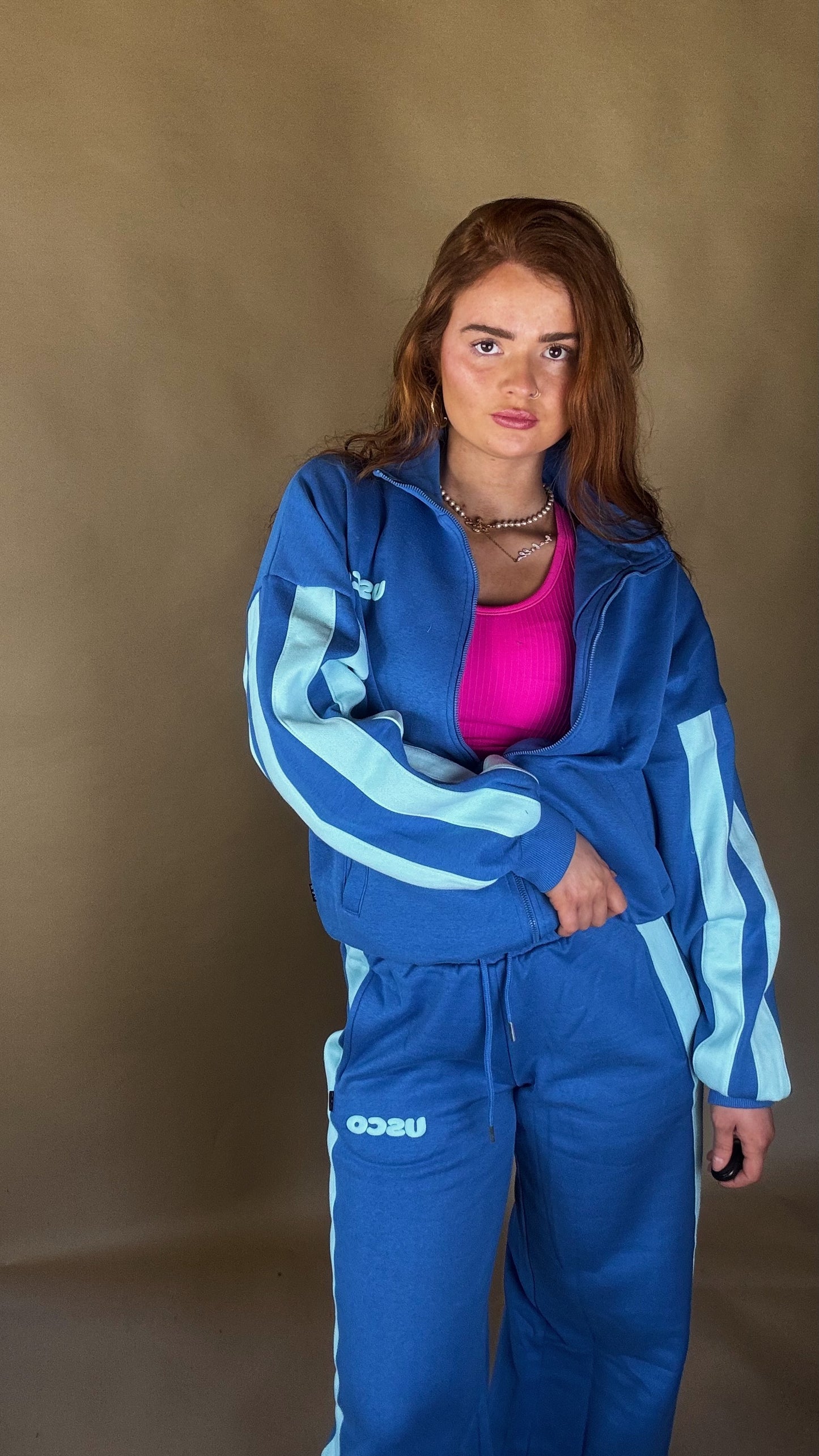 Storm 80% cotton SET fleece line set *oversize, size down*