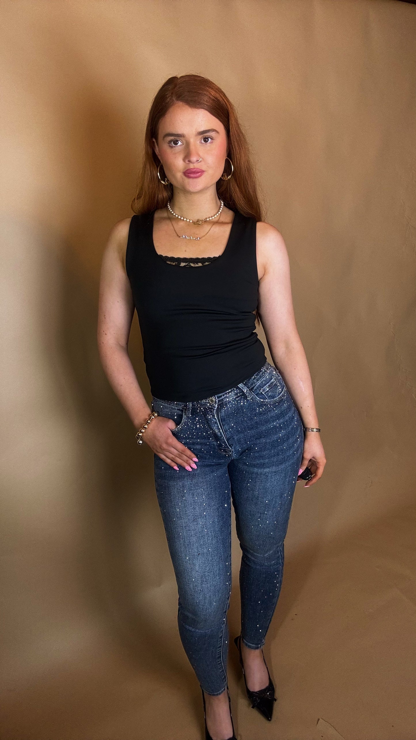 Exclusive Push Up Diamonte Jean