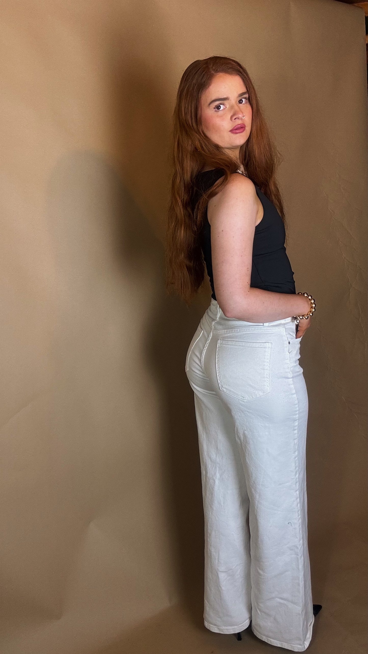 Weronika White Jean
