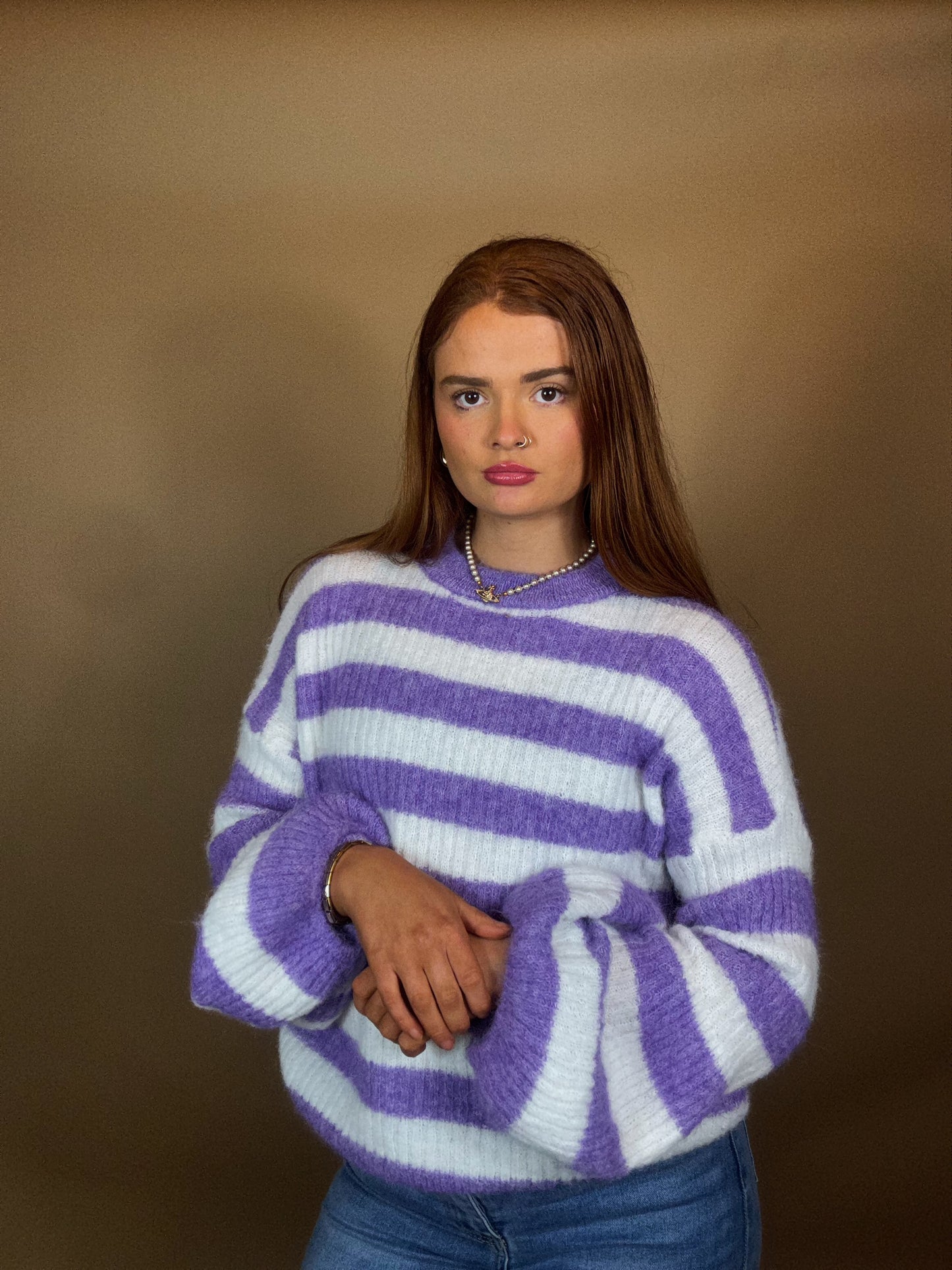 Jenna Knitwear. ULTRA Balloon sleeve. Made in Italy