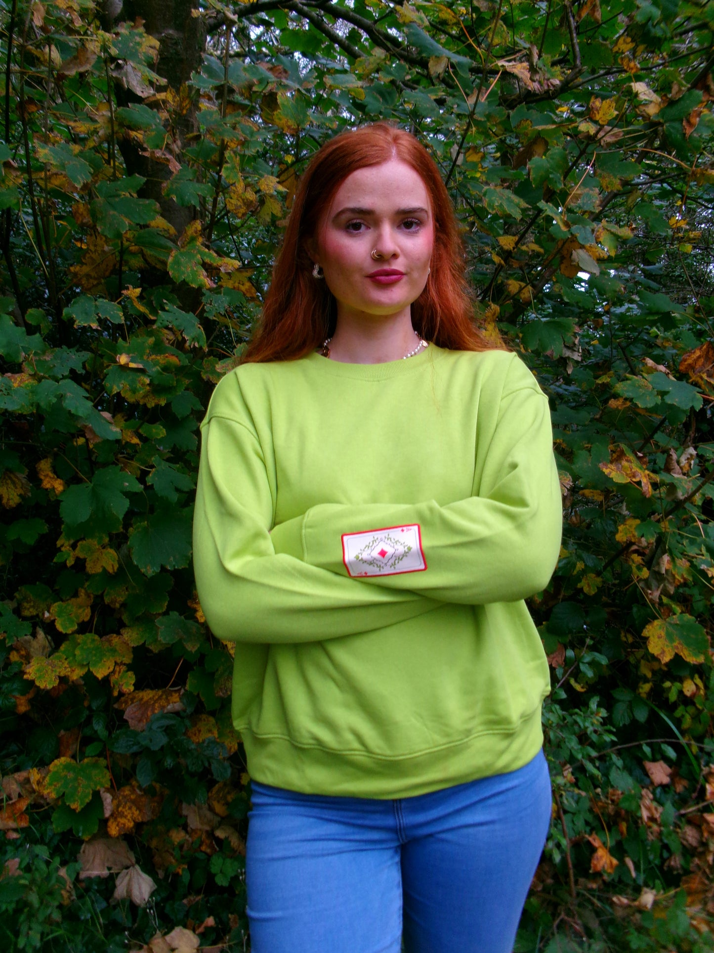 Ace Lime Crew Neck