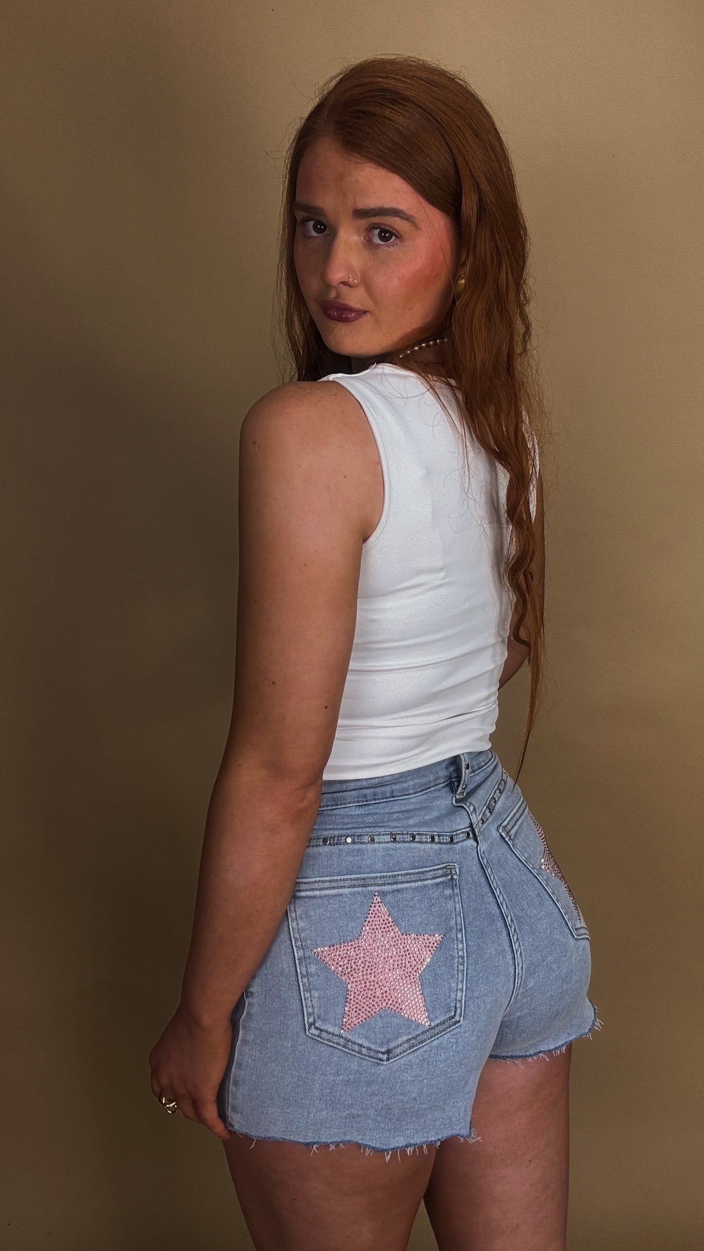 *SHORTS* Victoria Super stretch Denim