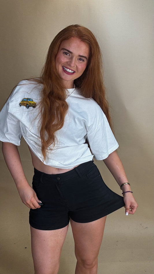 Lily Stretchy Denim Shorts