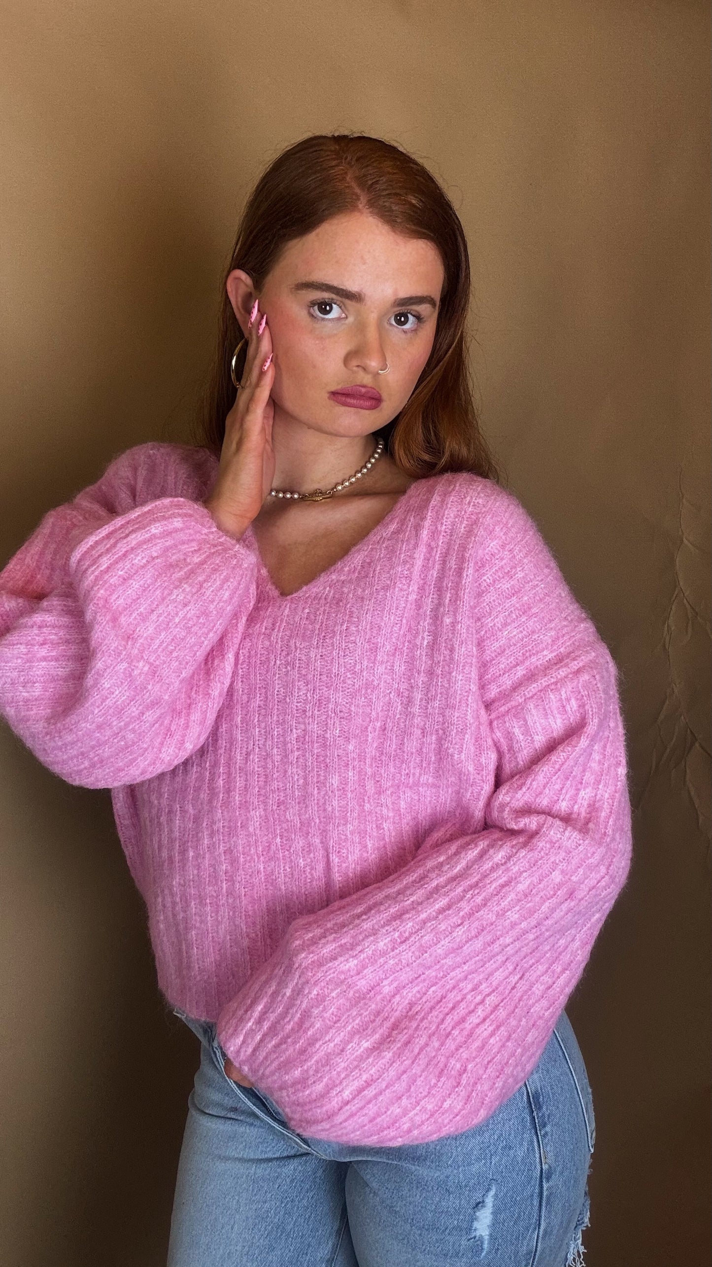 Kayleigh Balloon Sleeve Knit
