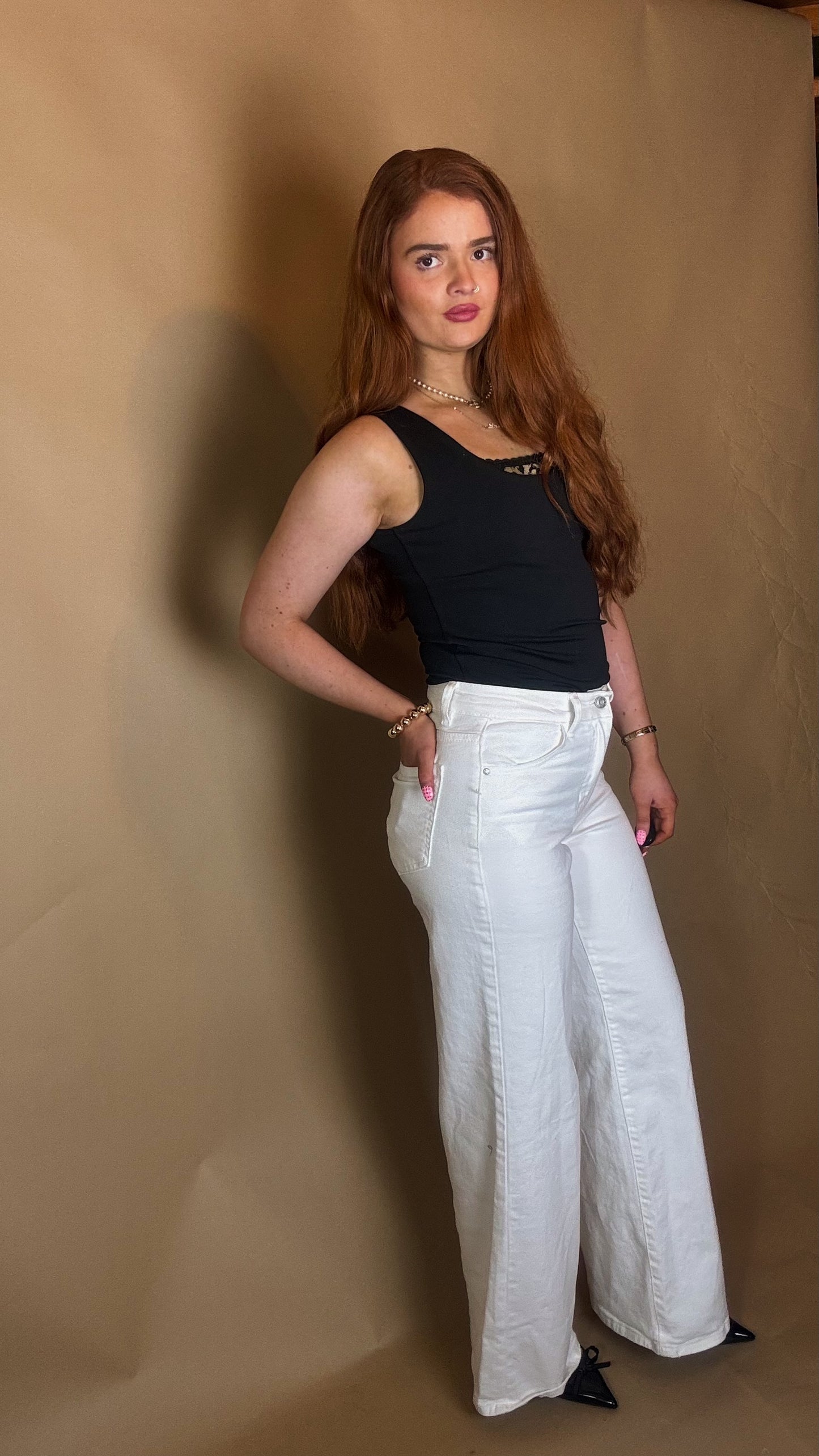 Weronika White Jean