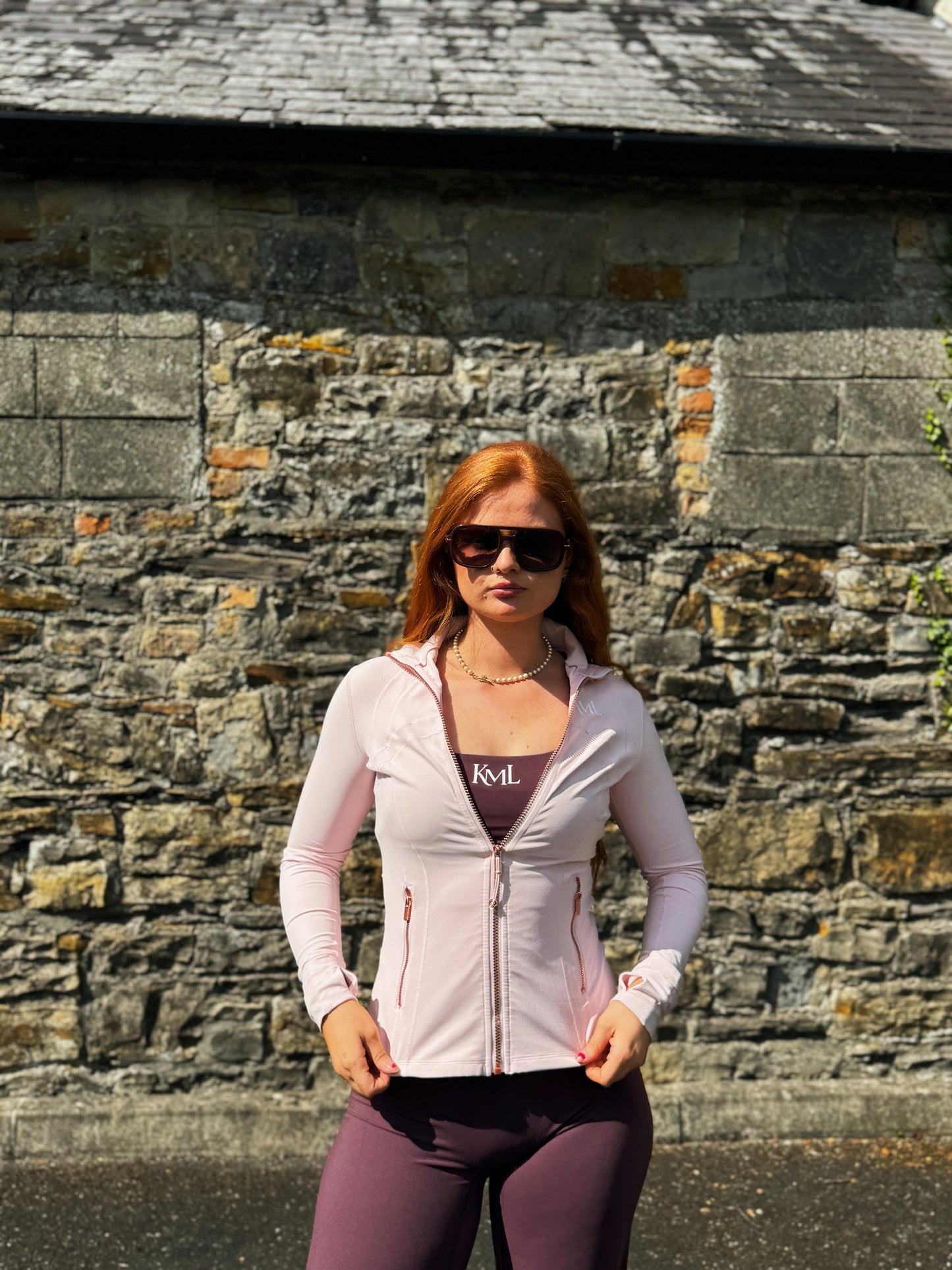 Paris Pink Sculpt Jacket