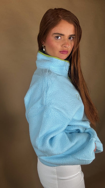 Niamh Balloon Sleeve fleece (pockets + drawstring)