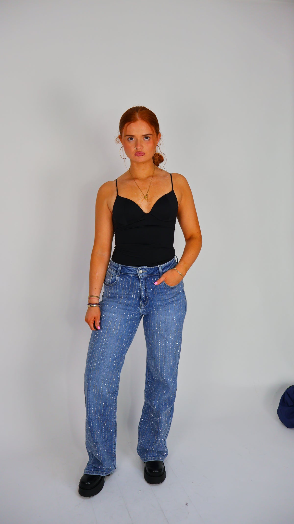 Cathy Sparkle Super Stretch denim jeans