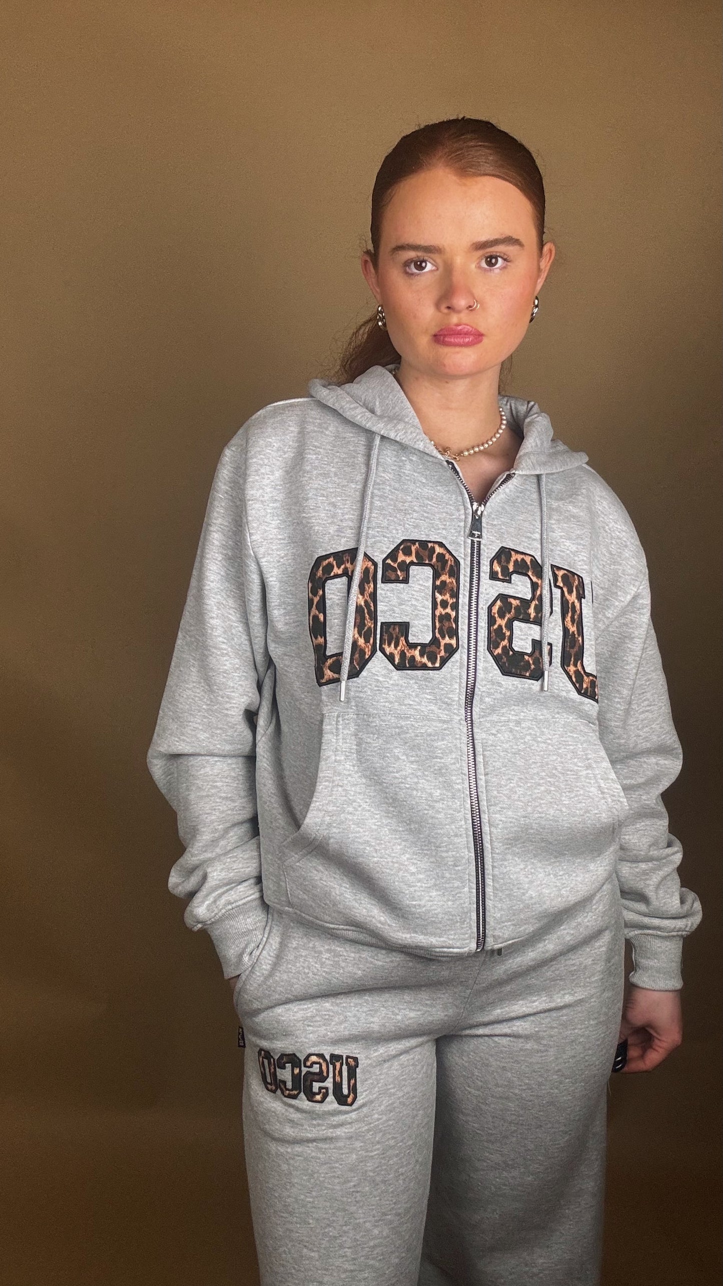 Becca 80% cotton SET fleece line set *oversize, size down*