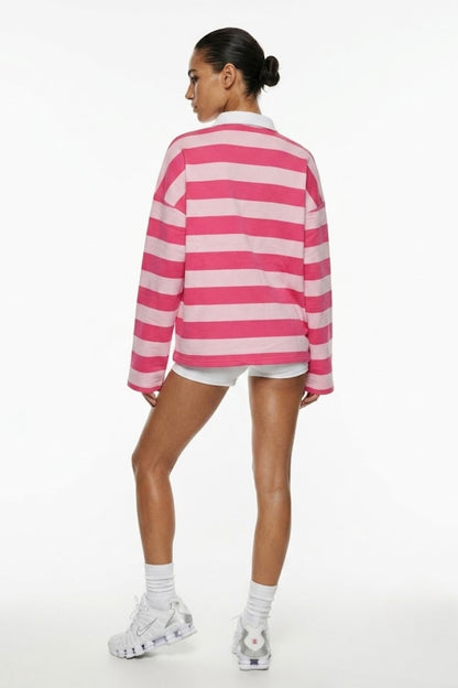 Bianca 80% Cotton Rugby Top