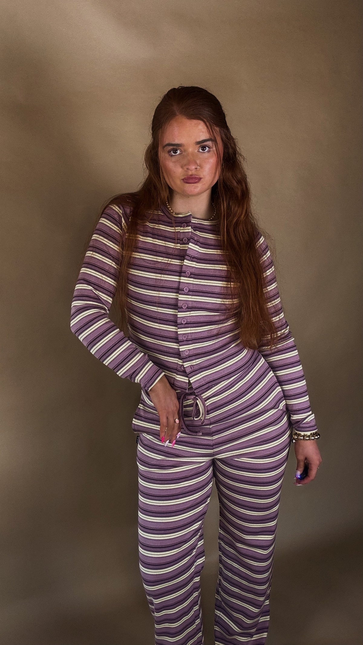 Hannah Ribbed LoungeSet