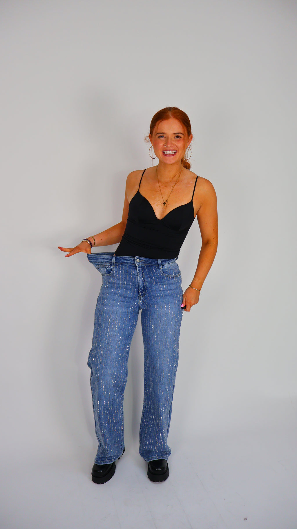 Cathy Sparkle Super Stretch denim jeans