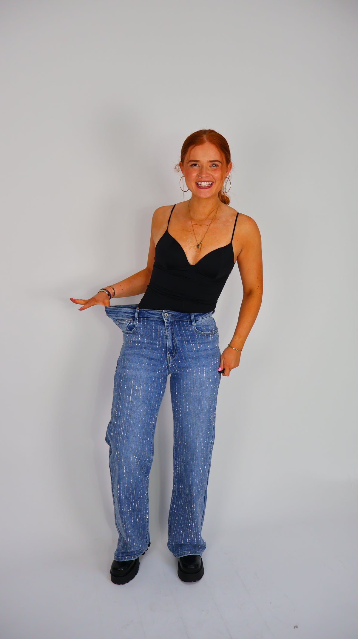 Cathy Sparkle Super Stretch denim jeans