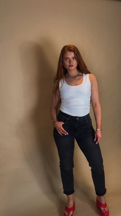 *UP TO UK20* Rihanna Super stretch Mom Jean