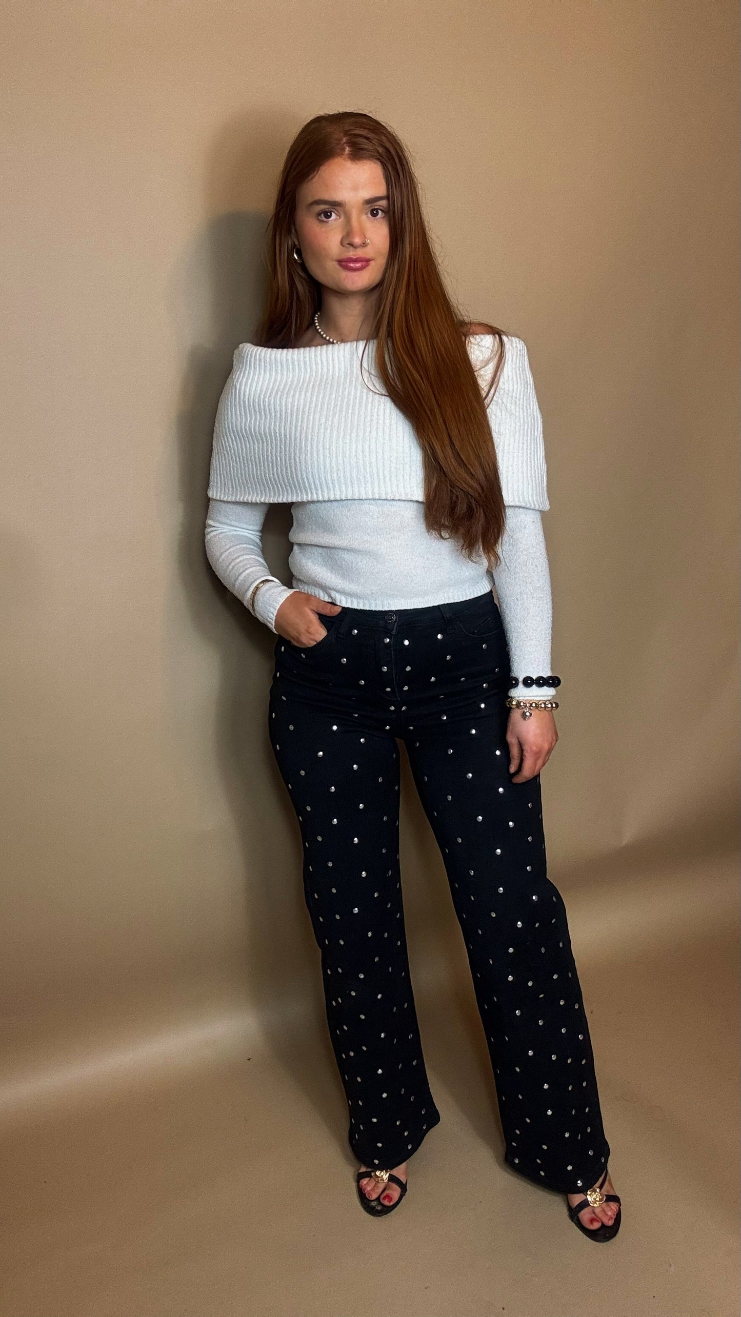 Cheryl  stud SUPER STRETCH JEAN