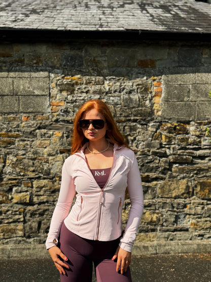 Paris Pink Sculpt Jacket