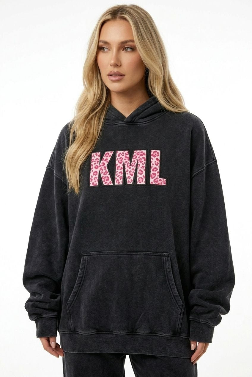 *heavyweight*Poppy KML Oversize Hoodie & free next day delivery. 400GSM
