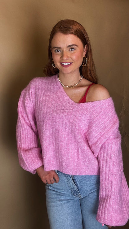 Kayleigh Balloon Sleeve Knit