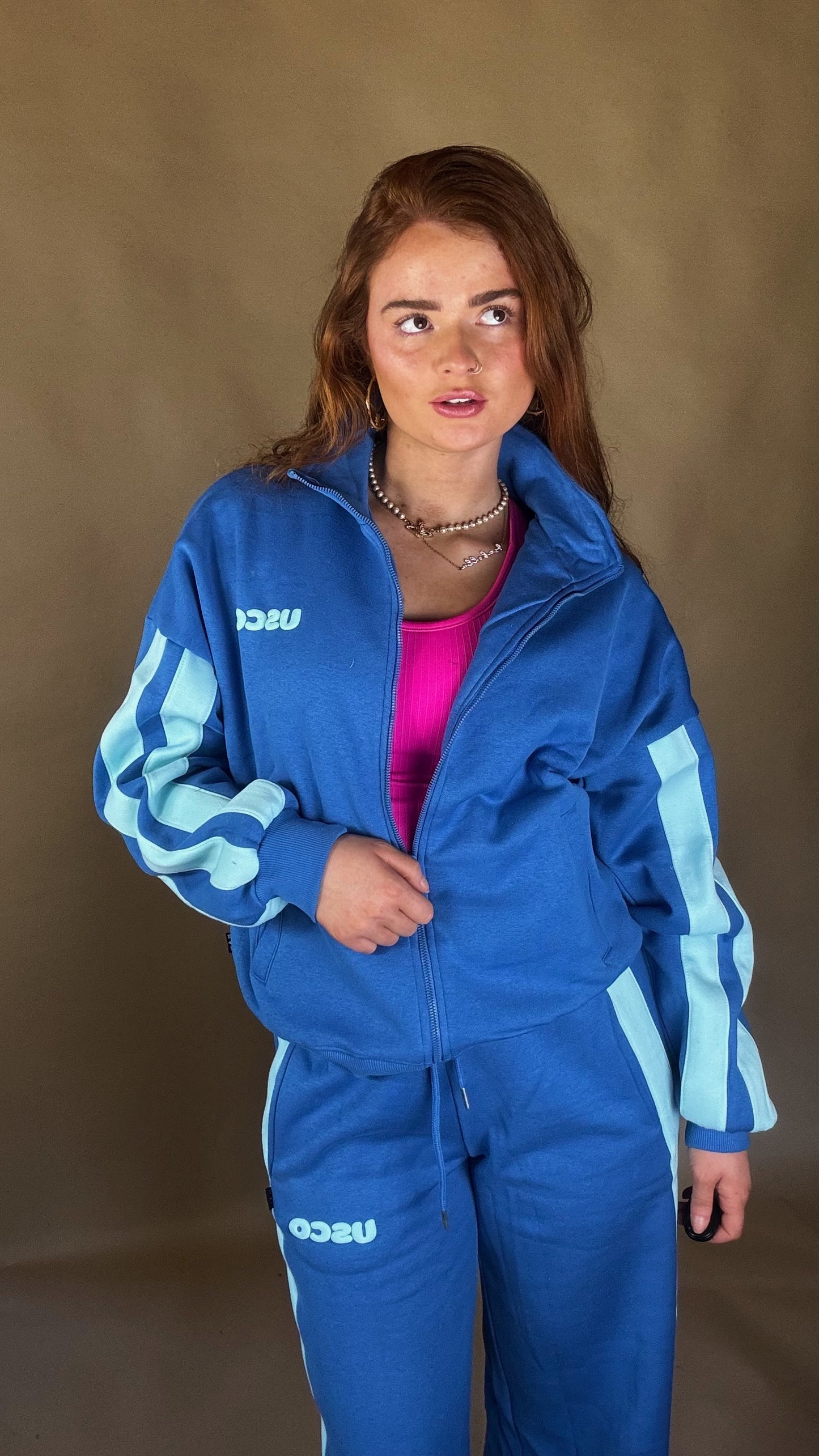 Storm 80% cotton SET fleece line set *oversize, size down*
