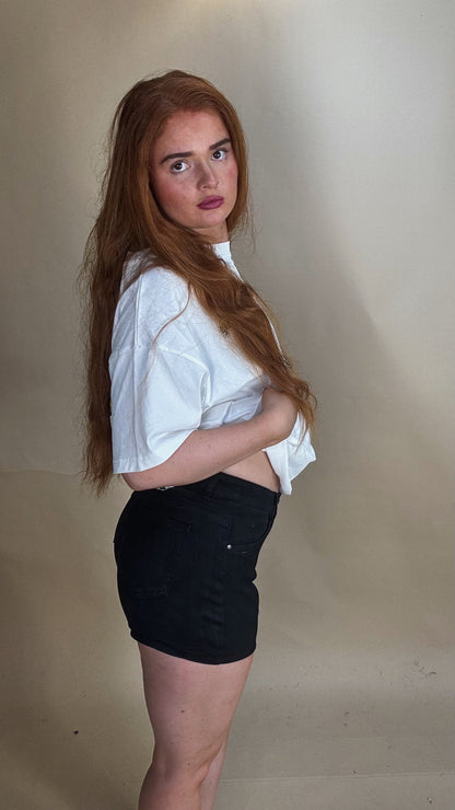Lily Stretchy Denim Shorts