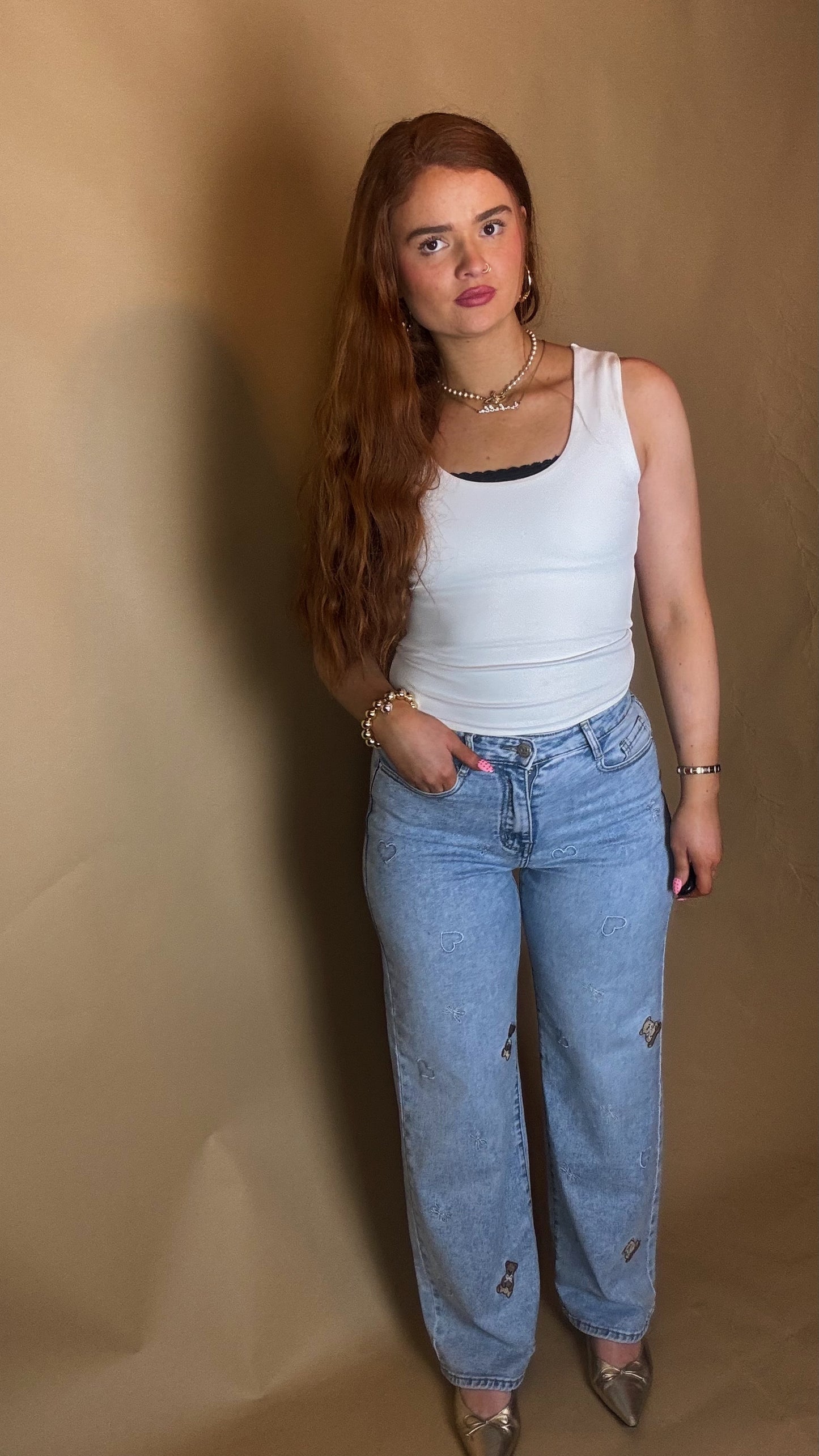 Ivy Love Teddy Jean